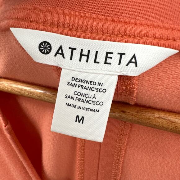 ATHLETA Balance Short Sleeve V Neck Romper 534775 // M - Picture 6 of 12